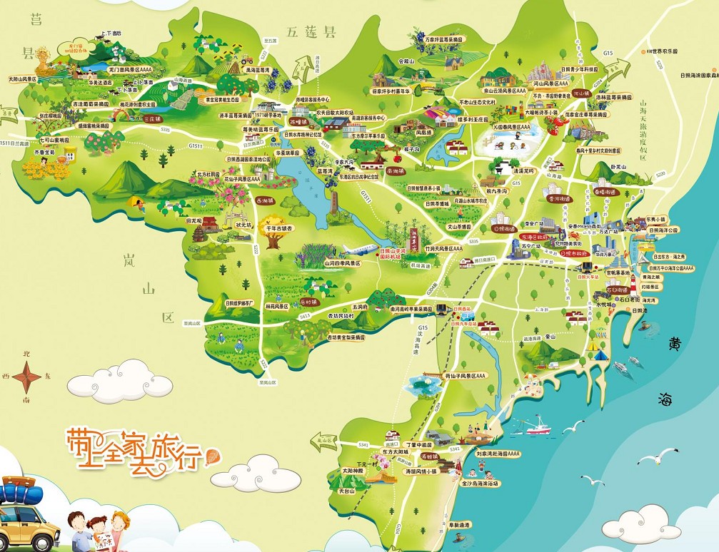 东湖景区使用手绘地图给景区能带来什么好处？